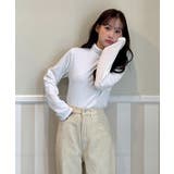 ドットハイネックTシャツ 2025 AW | by muni:r | 詳細画像14