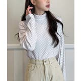 ドットハイネックTシャツ 2025 AW | by muni:r | 詳細画像15