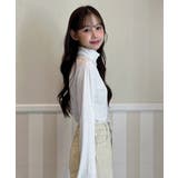 ドットハイネックTシャツ 2025 AW | by muni:r | 詳細画像16