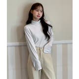 ドットハイネックTシャツ 2025 AW | by muni:r | 詳細画像17