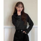 ドットハイネックTシャツ 2025 AW | by muni:r | 詳細画像6