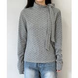 【着用動画あり 3色展開】ドットリボンハイネックトップス 2025 | by muni:r | 詳細画像20