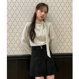 【着用動画あり 3色展開】ドットリボンハイネックトップス 2025 | by muni:r | 詳細画像7