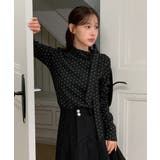 【着用動画あり 3色展開】ドットリボンハイネックトップス 2025 | by muni:r | 詳細画像8