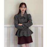 パールフレアニットカーディガン 2025 AW | by muni:r | 詳細画像37