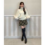 ファーハイネックニットケープ 2025 AW | by muni:r | 詳細画像16 