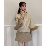 ファーハイネックニットケープ 2025 AW | by muni:r | 詳細画像6 