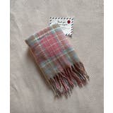 ロージーチェックマフラー/2025 AW COLLECTION | by muni:r | 詳細画像1 