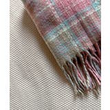 ロージーチェックマフラー/2025 AW COLLECTION | by muni:r | 詳細画像2 