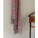 ロージーチェックマフラー/2025 AW COLLECTION | by muni:r | 詳細画像7 