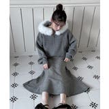 パールポイント フレア ニットスカート | by muni:r | 詳細画像10