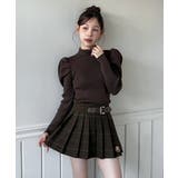 ベルトポイント チェックミニスカート/2025 AW COLLECTION | by muni:r | 詳細画像15 