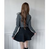 【着用動画あり 3色 2サイズ展開】パールフレアニットスカート | by muni:r | 詳細画像6 