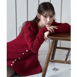 【着用動画あり！ 4色展開】ペプラム ニットワンピース | by muni:r | 詳細画像10 