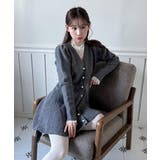 【着用動画あり！ 4色展開】ペプラム ニットワンピース | by muni:r | 詳細画像25 