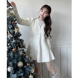 【着用動画あり！ 4色展開】ペプラム ニットワンピース | by muni:r | 詳細画像7 