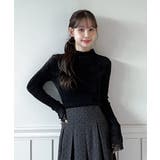 レースハイネック ソフトニット 2025 | by muni:r | 詳細画像15