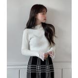 レースハイネック ソフトニット 2025 | by muni:r | 詳細画像4