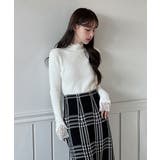 レースハイネック ソフトニット 2025 | by muni:r | 詳細画像5