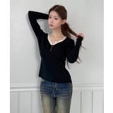 レースポイント リブニット/2026 SS COLLECTION | by muni:r | 詳細画像12 