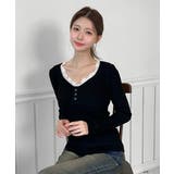 レースポイント リブニット/2026 SS COLLECTION | by muni:r | 詳細画像15 