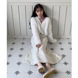 ハートキュービック ファー ニットカーディガン | by muni:r | 詳細画像7 