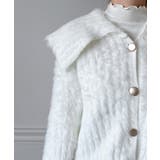 フラッフィーカラーボタンニットカーディガン 2025 AW | by muni:r | 詳細画像10 