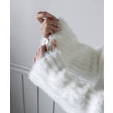 フラッフィーカラーボタンニットカーディガン 2025 AW | by muni:r | 詳細画像13 