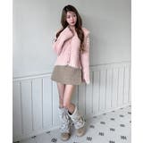 フラッフィーカラーボタンニットカーディガン 2025 AW | by muni:r | 詳細画像14 