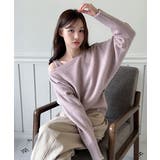 【着用動画あり 4色展開】レイヤード ニットボレロ | by muni:r | 詳細画像14 