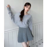 【着用動画あり 4色展開】レイヤード ニットボレロ | by muni:r | 詳細画像18 