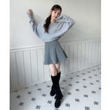 【着用動画あり 4色展開】レイヤード ニットボレロ | by muni:r | 詳細画像21 