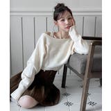 【着用動画あり 4色展開】レイヤード ニットボレロ | by muni:r | 詳細画像7 