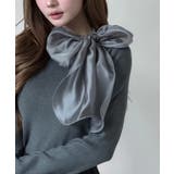 [2WAY] シフォンストラップニット/2025 AW COLLECTION | by muni:r | 詳細画像11 