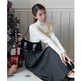 [2WAY] シフォンストラップニット/2025 AW COLLECTION | by muni:r | 詳細画像2 