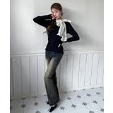 [2WAY] シフォンストラップニット/2025 AW COLLECTION | by muni:r | 詳細画像20 