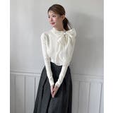 [2WAY] シフォンストラップニット/2025 AW COLLECTION | by muni:r | 詳細画像7 