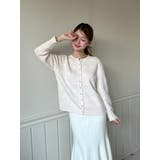 【着用動画あり 2色展開】クラシックパールニットカーディガン 2025 | by muni:r | 詳細画像11 