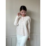 【着用動画あり 2色展開】クラシックパールニットカーディガン 2025 | by muni:r | 詳細画像12 