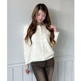 【着用動画あり 2色展開】クラシックパールニットカーディガン 2025 | by muni:r | 詳細画像5 