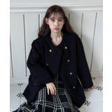 プードルファーダブルボタンジャケット/2025 AW COLLECTION | by muni:r | 詳細画像10