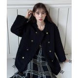 プードルファーダブルボタンジャケット/2025 AW COLLECTION | by muni:r | 詳細画像11