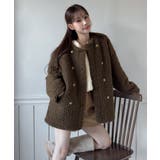 プードルファーダブルボタンジャケット/2025 AW COLLECTION | by muni:r | 詳細画像16