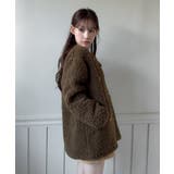 プードルファーダブルボタンジャケット/2025 AW COLLECTION | by muni:r | 詳細画像21