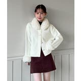 ファートリミングショートニットコート 2025 AW | by muni:r | 詳細画像1