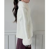 ファートリミングショートニットコート 2025 AW | by muni:r | 詳細画像10