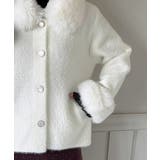 ファートリミングショートニットコート 2025 AW | by muni:r | 詳細画像12