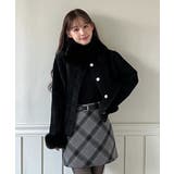 ファートリミングショートニットコート 2025 AW | by muni:r | 詳細画像14