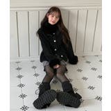 ファートリミングショートニットコート 2025 AW | by muni:r | 詳細画像18