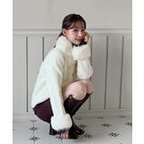 ファートリミングショートニットコート 2025 AW | by muni:r | 詳細画像4